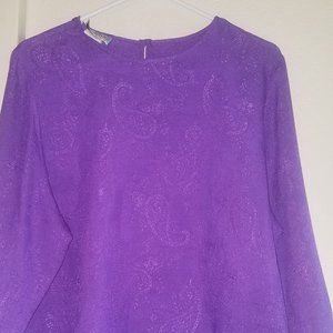 Purple Vintage top